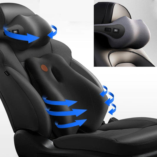 Orthopaedic Car Seat Cushion – Ergonomic Lumbar Support with Massage-Like Comfort for Long Drives