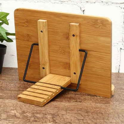 Portable Adjustable Book Stand – Ergonomic Reading & Tablet Holder for Study, Work & Travel
