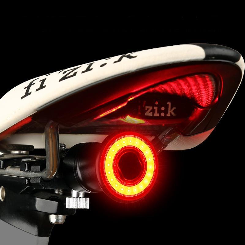 Smart Bike Tail Light – Ultra-Intelligent Brake Light with USB Rechargeable Battery & Waterproof Design