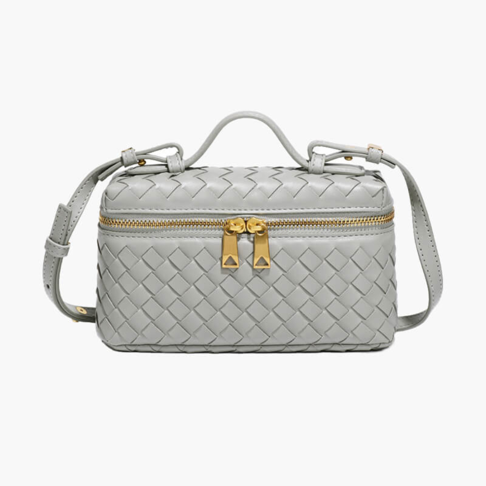 Yashna – Women’s Trendy Woven Crossbody Bag Compact & Chic Handbag