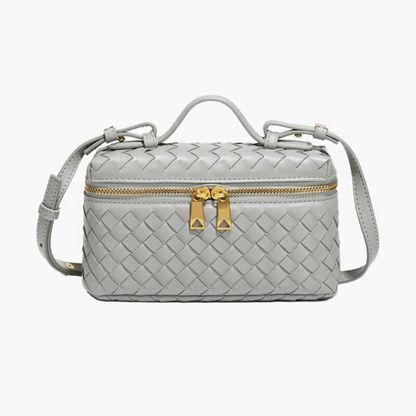 Yashna – Women’s Trendy Woven Crossbody Bag Compact & Chic Handbag