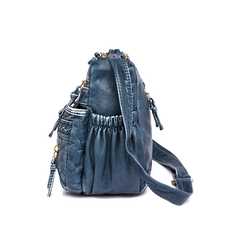 WeaveStyle | Elegant Woven Shoulder Bag – Lightweight, Spacious & Stylish Everyday Handbag