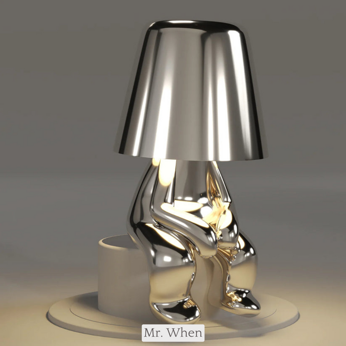 5 Brothers Wireless Table Lamp – Rechargeable LED Designer Lamp with Dimmable Light (Warm White)