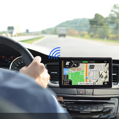 Multi-Mode Truck GPS Navigation System – 7-Inch Sat Nav for Lorries, Vans & Cars with Lifetime Maps