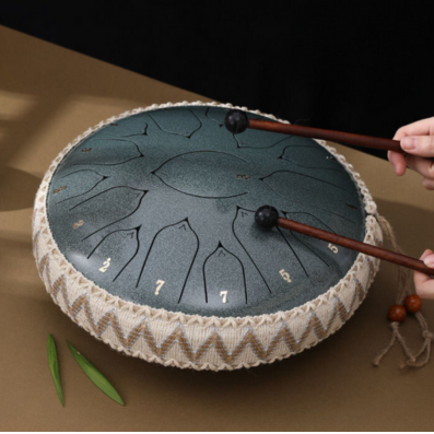 EchoDrum – Steel Tongue Drum for Meditation, Yoga, and Relaxation
