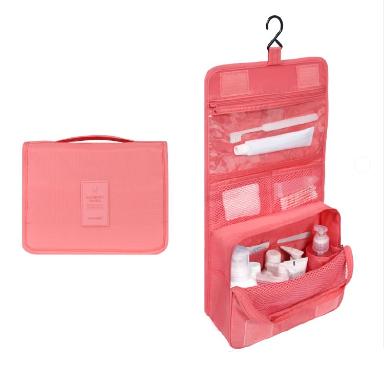 TravelEase –  Water-Resistant Travel Toiletry Bag with Hanging Hook