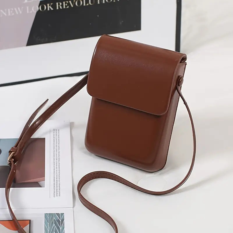 Lara | Minimalist Small PU Leather Crossbody Bag