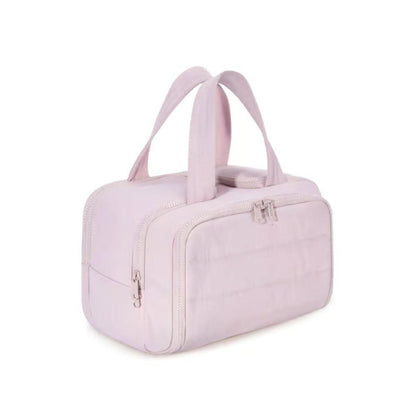 4-in-1 Puffy Toiletry Bag for Women – Large Travel Makeup & Skincare Organiser