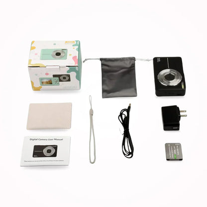 Vintage Digital Camera – Snapora | Retro Style Compact Camera with 1080p HD