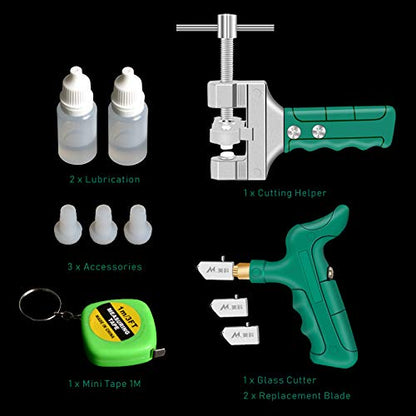 Precision Glass & Tile Cutting Tool Set – Professional-Grade Cutter Kit for DIY & Renovations