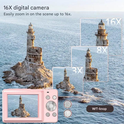 Vintage Digital Camera – Snapora | Retro Style Compact Camera with 1080p HD