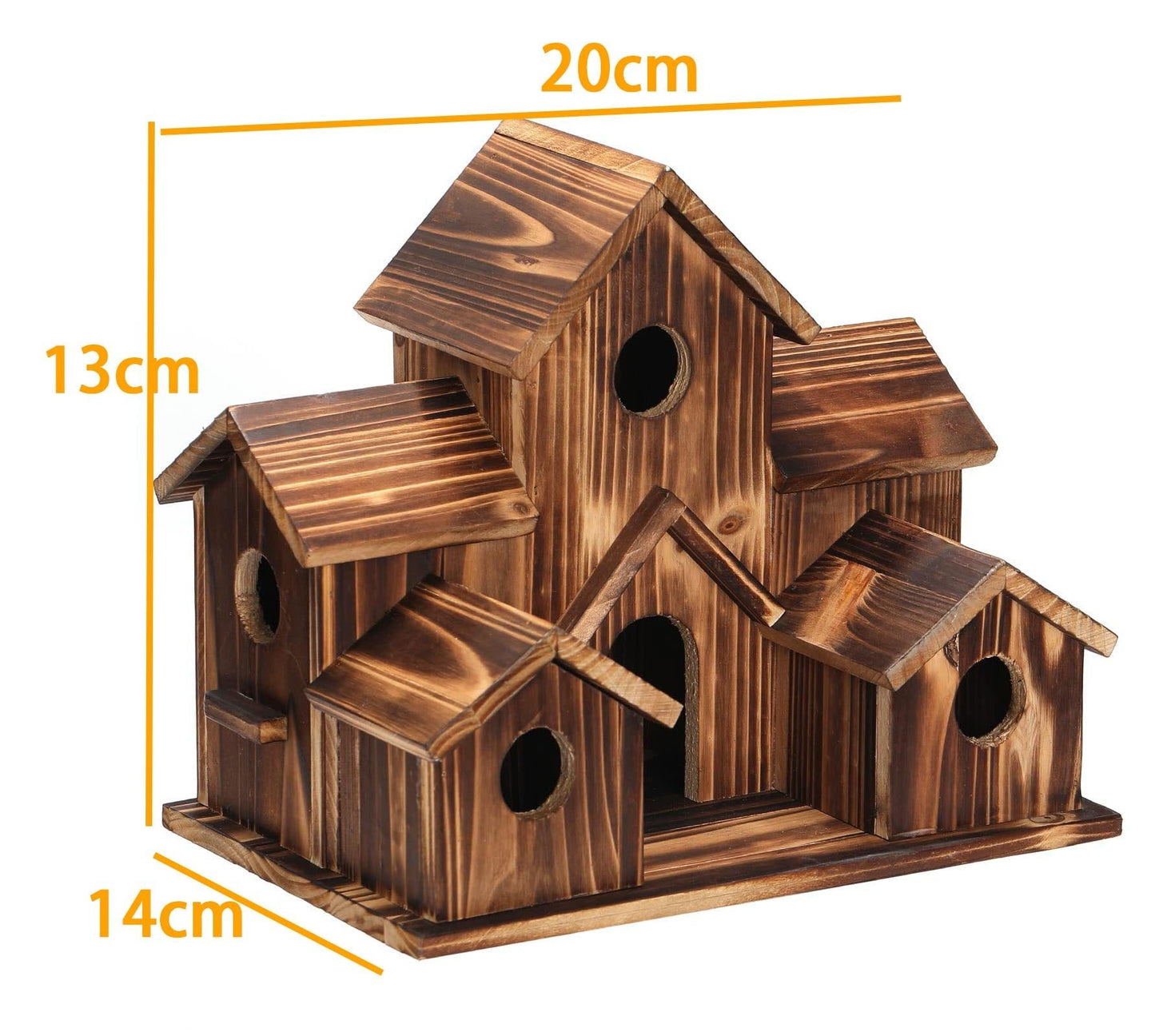 NatureNest – Stylish Handmade Wooden Birdhouse for Garden & Wildlife