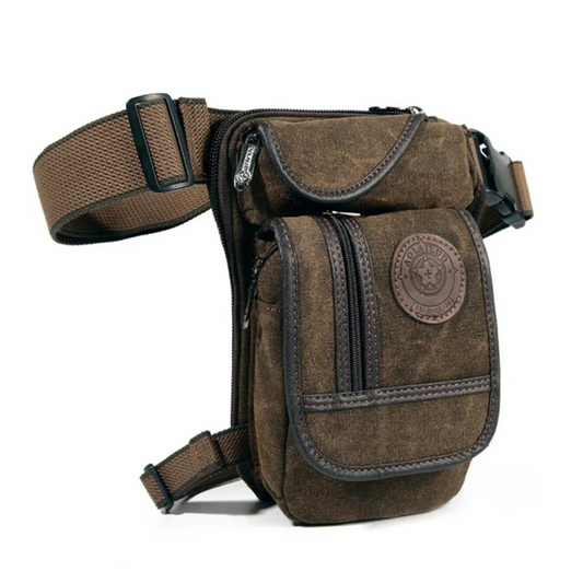 Outdoor Leg Bag – Waterproof Motorcycle Thigh & Hip Pouch for Travel & Adventure