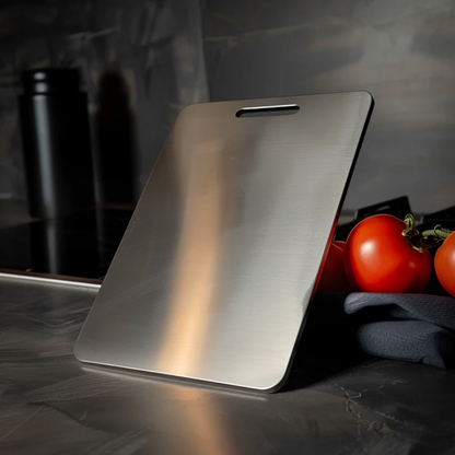 Premium Stainless Steel Cutting Board - Stain and Scratch Resistant