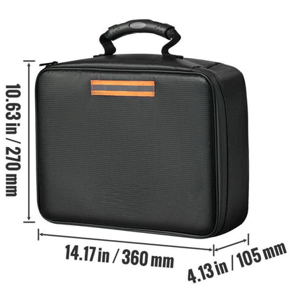 Waterproof Fireproof Document and Cash Safe Bag with Secure Lock