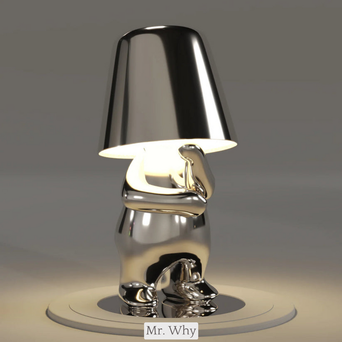 5 Brothers Wireless Table Lamp – Rechargeable LED Designer Lamp with Dimmable Light (Warm White)
