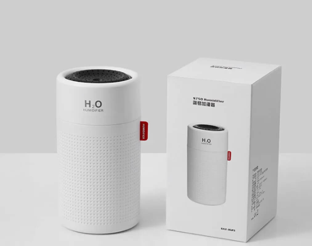Portable Rechargeable Humidifier – Compact Wireless Air Moisturiser for Home, Office & Travel