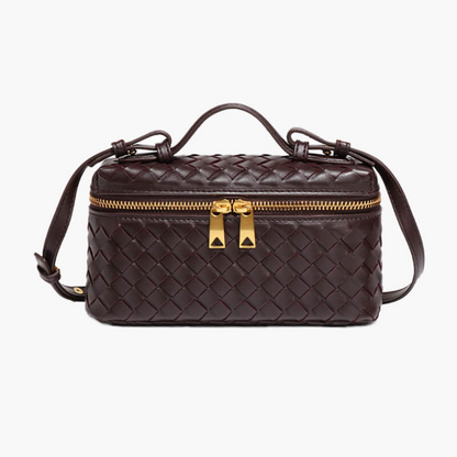Yashna – Women’s Trendy Woven Crossbody Bag Compact & Chic Handbag