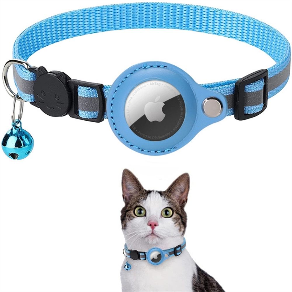 Milo Cat Collar with Safety Release – Reflective & AirTag Compatible
