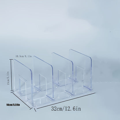 3-Tier Handbag & Accessory Storage Organiser – Durable ABS Plastic Shelf