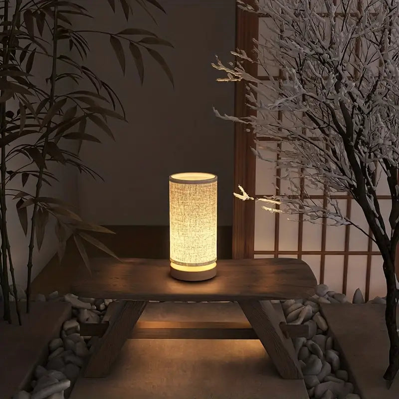 SimpleGlow – Minimalist Wooden Night Lamp with Soft Warm Light
