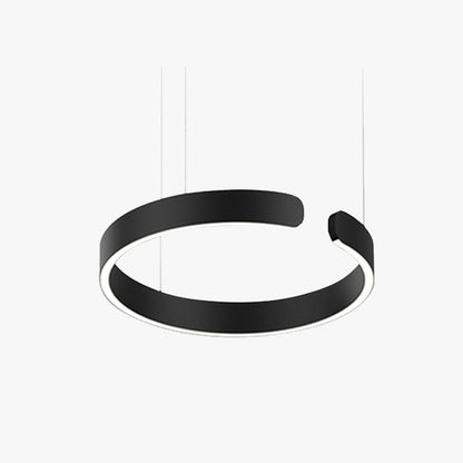 ModernLuxe | Contemporary Circle LED Pendant Light – for Bedroom, Dining Room & Living Room