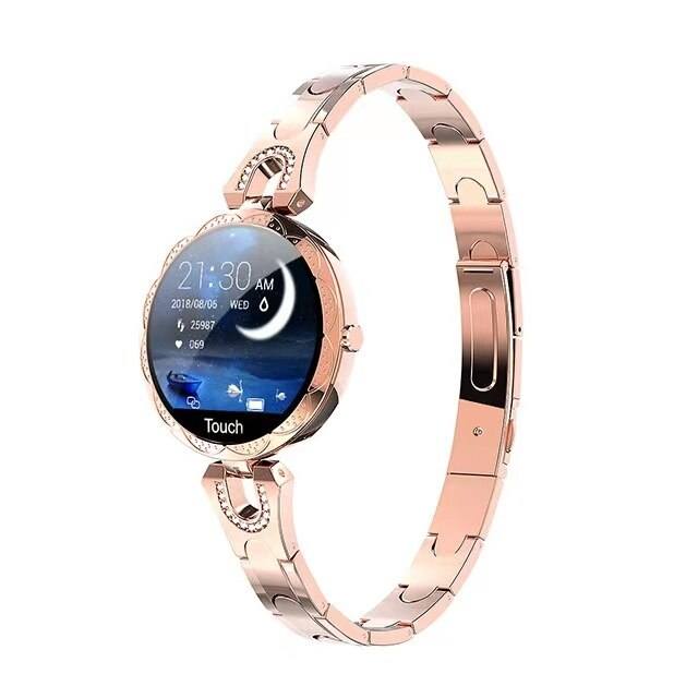 AquaFit Women’s Waterproof Fitness Smartwatch