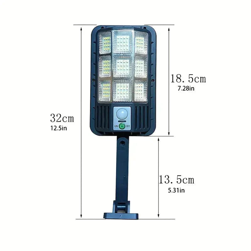 5000LM Solar Floodlight with Motion Sensor | Dusk to Dawn Outdoor Security Light