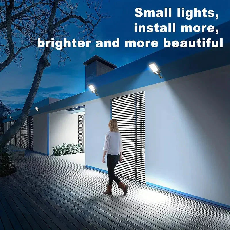 5000LM Solar Floodlight with Motion Sensor | Dusk to Dawn Outdoor Security Light