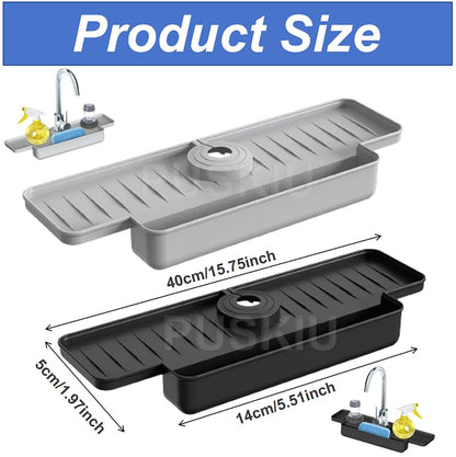 SinkShelf Sink Organiser Rack – Space-Saving Storage Tray for Kitchen & Bathroom