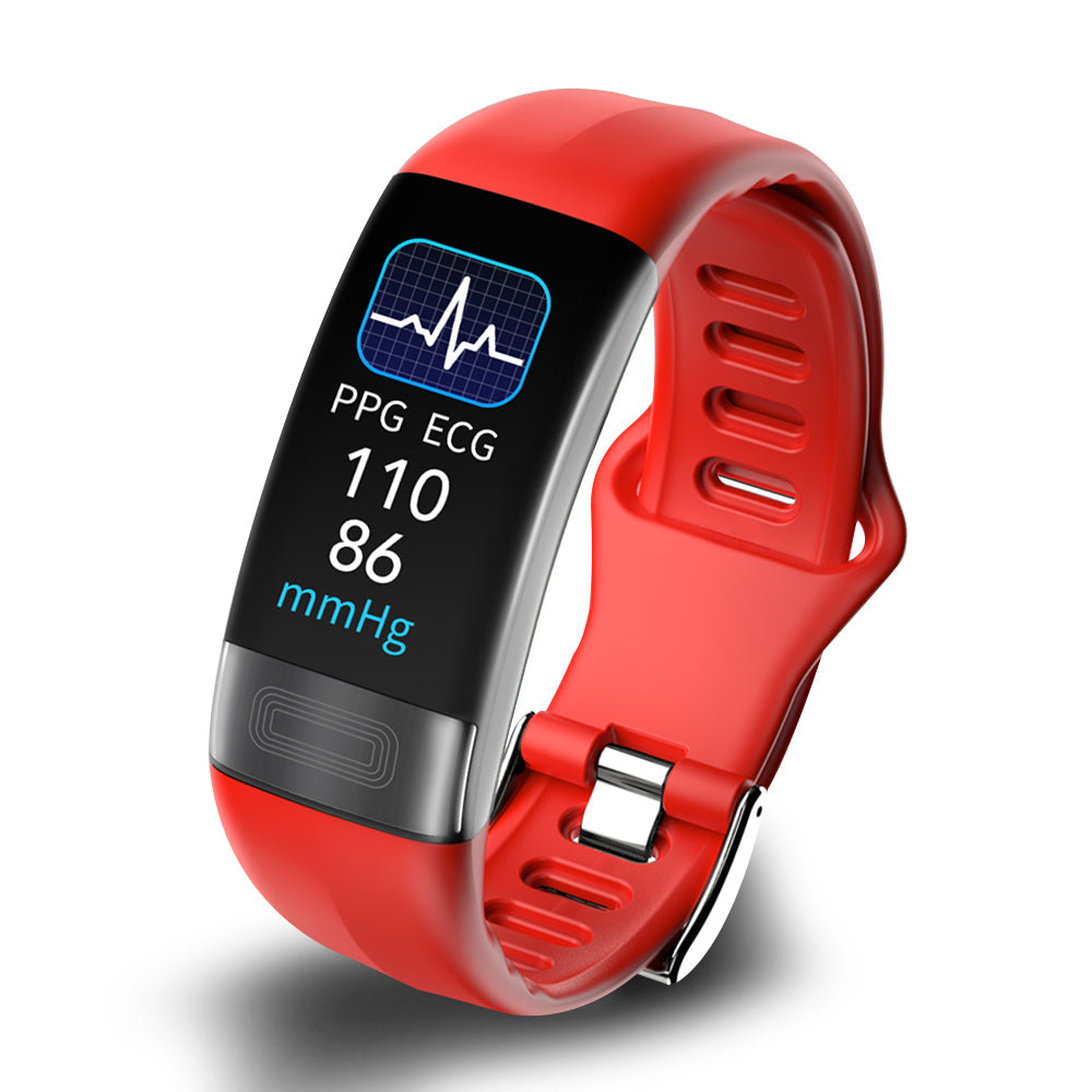 Smart Bracelet Blood Pressure Monitor | ECG, Heart Rate, Oxygen Saturation & Sleep Tracker - FDA Approved