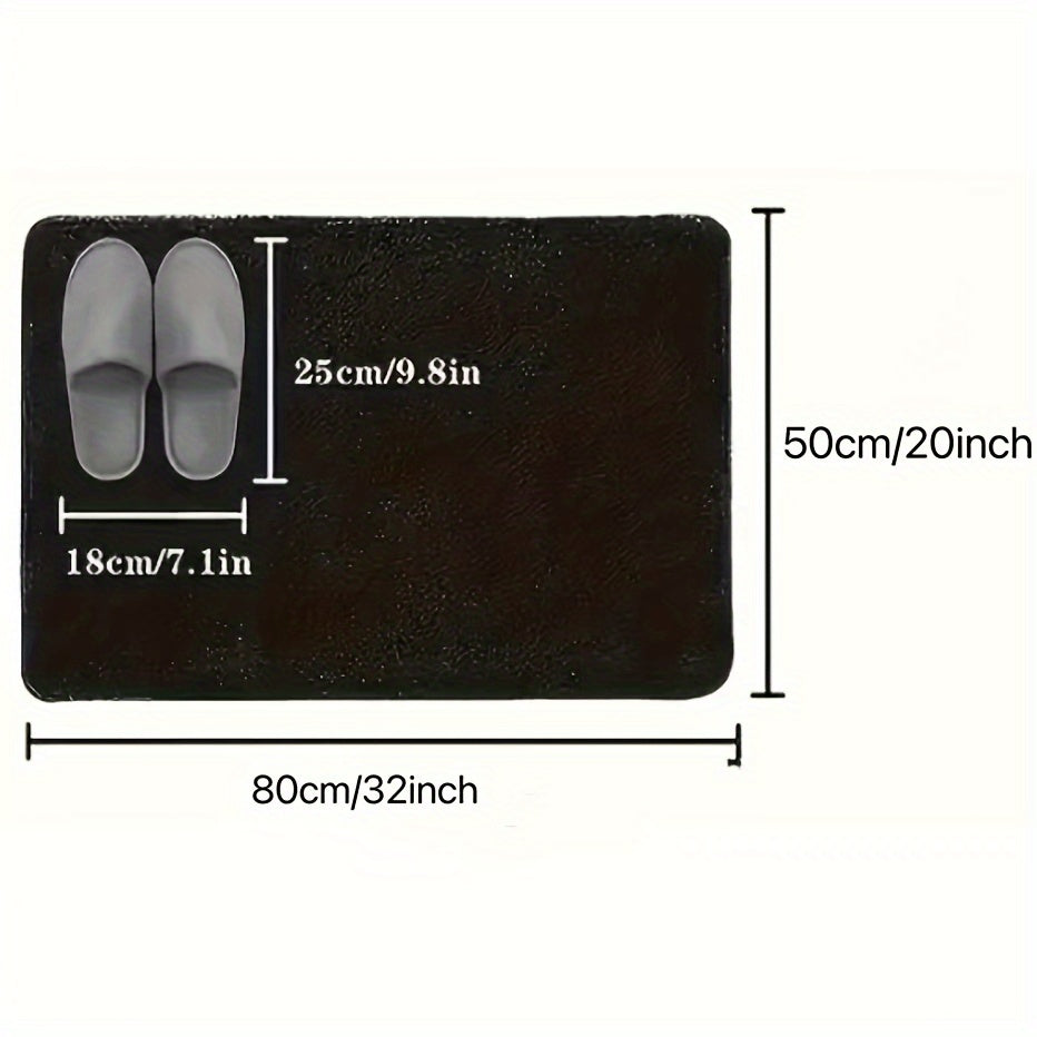 Luxury Microfibre Bath Mat – Ultra Soft, Non-Slip & Washable Comfort for Bathroom Floors