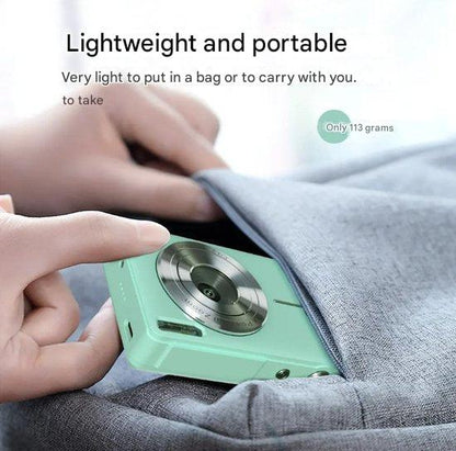 Vintage Digital Camera – Snapora | Retro Style Compact Camera with 1080p HD