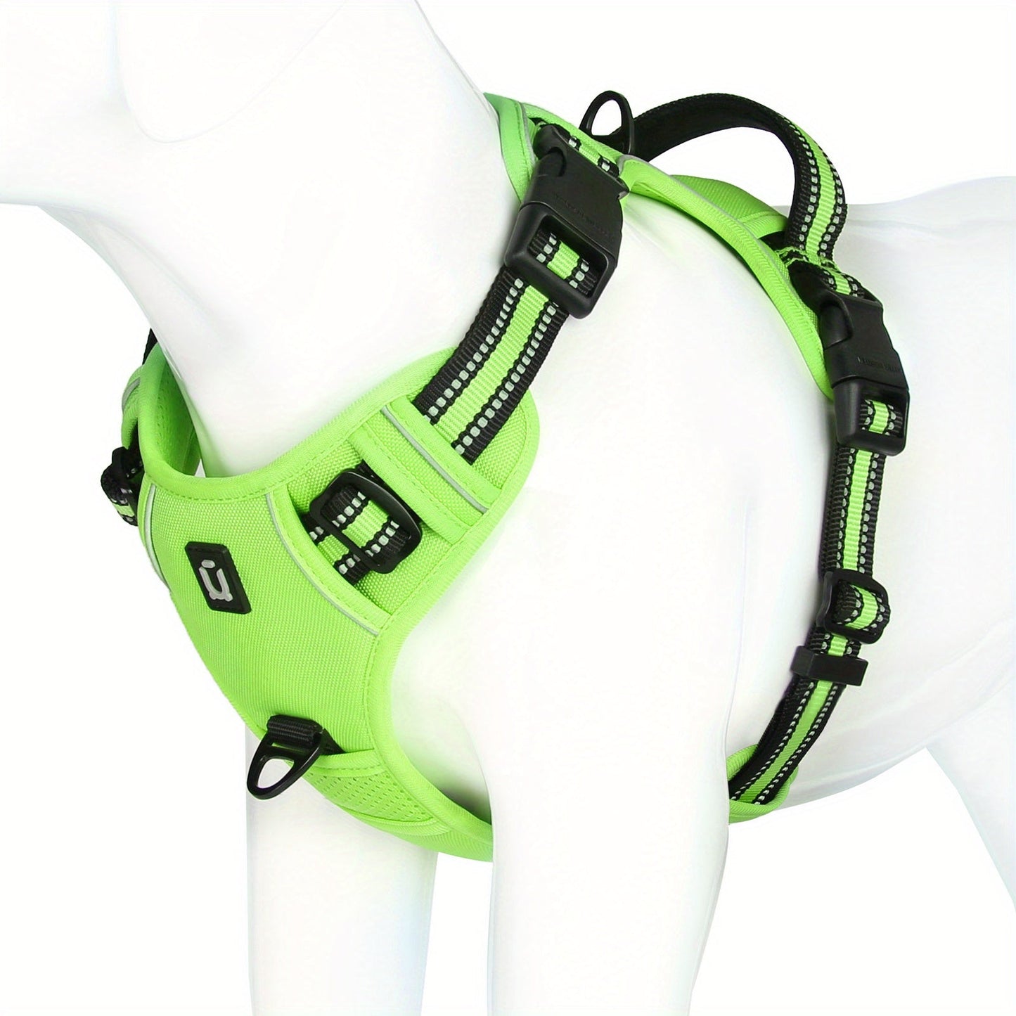 SafeWalk No-Pull Reflective Dog Harness – Adjustable Comfort Harness for Small to Large Breeds