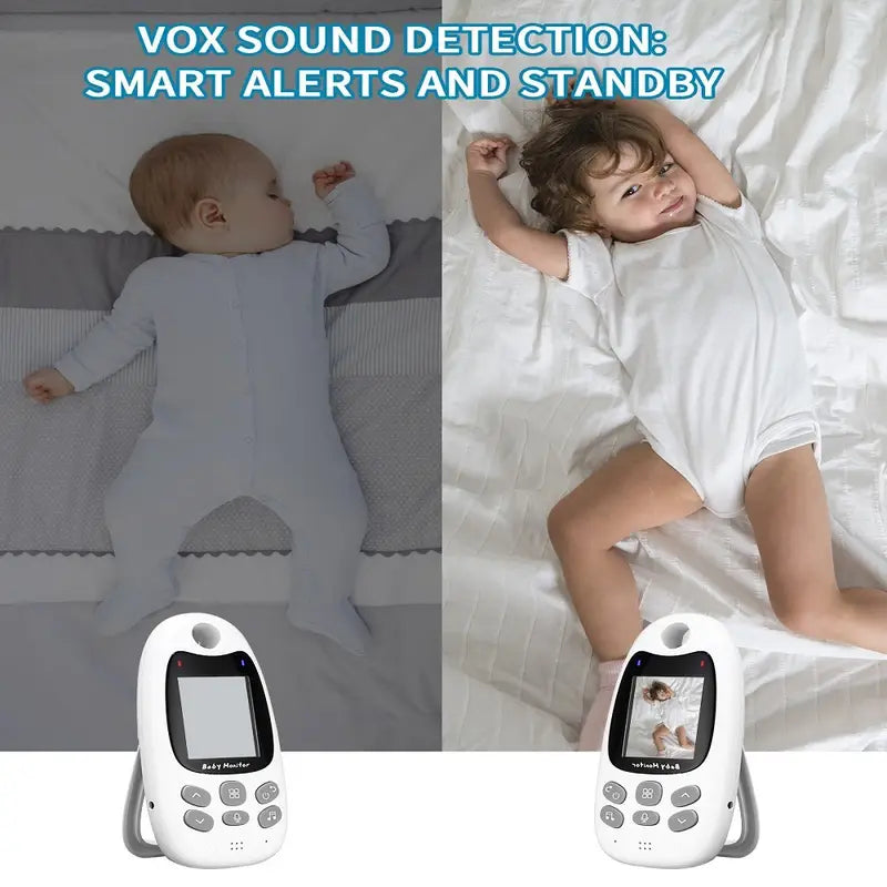 LittleGuard Baby Monitor – Wireless Video & Audio Monitor with Night Vision & Two-Way Talk
