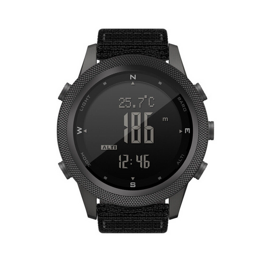 Outdoor Sports Watch – Waterproof 50M, Barometer, Altimeter & Compass