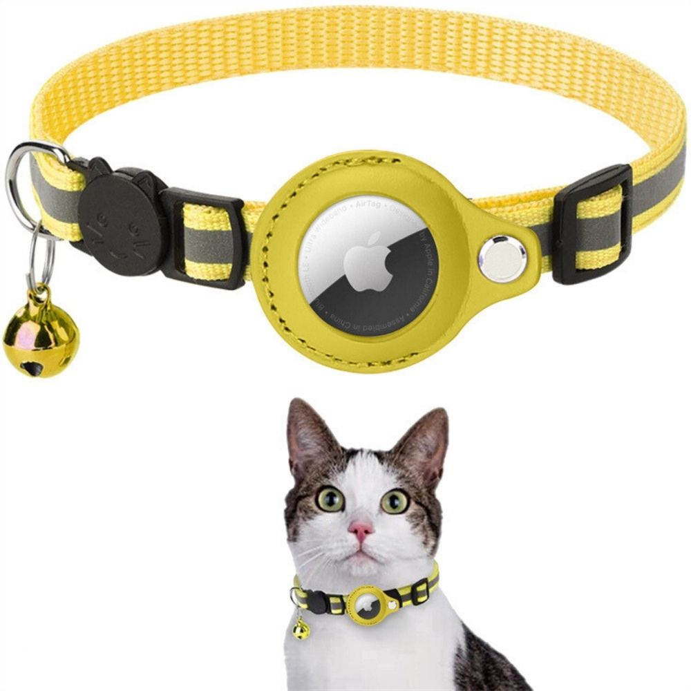 Milo Cat Collar with Safety Release – Reflective & AirTag Compatible