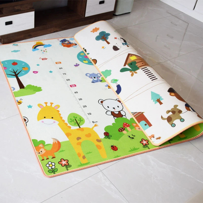 Baby Crawling Foldable Play Mat – Soft, Non-Toxic & Waterproof