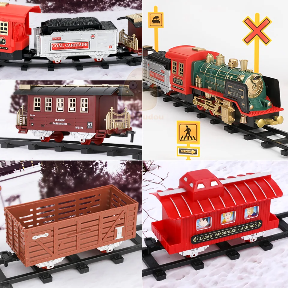 ChugBot – Remote Control Steam Train Set for Kids | Educational Electric Railway Toy with Realistic Steam Effect