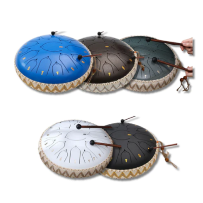 EchoDrum – Steel Tongue Drum for Meditation, Yoga, and Relaxation