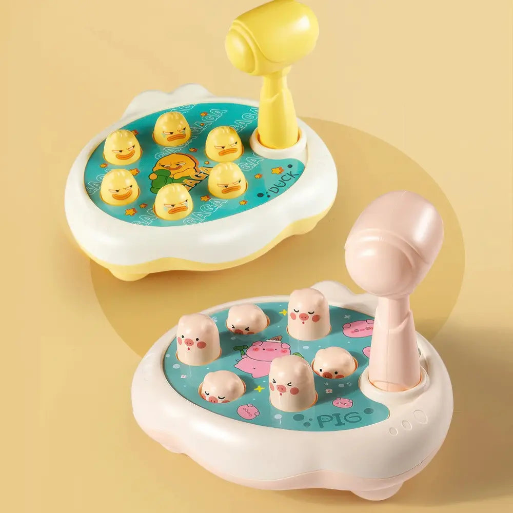 Whack-a-Mole Baby Toy – Educational Sensory Game with Lights & Sound (0–3 Years)