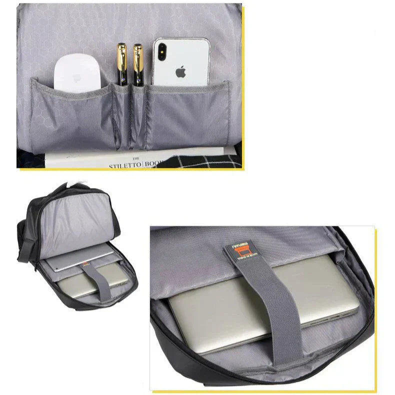 Vergel | Waterproof USB Charging Hiking & Travel Laptop Backpack