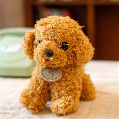 Plush Teddy Dog – Soft & Cuddly Companion for Kids & Dog Lovers