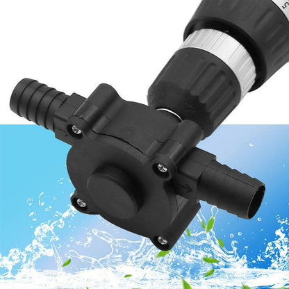 Self-Priming Transfer Pump | Fast Liquid Transfer with Electric Drill – Compact & Battery-Free