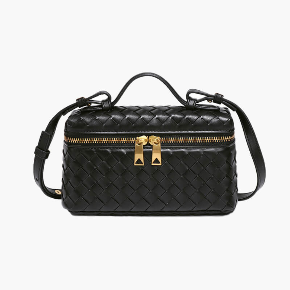 Yashna – Women’s Trendy Woven Crossbody Bag Compact & Chic Handbag