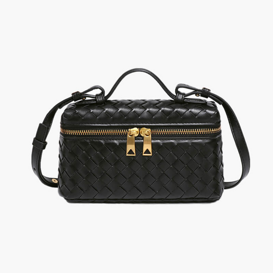 Yashna – Women’s Trendy Woven Crossbody Bag Compact & Chic Handbag
