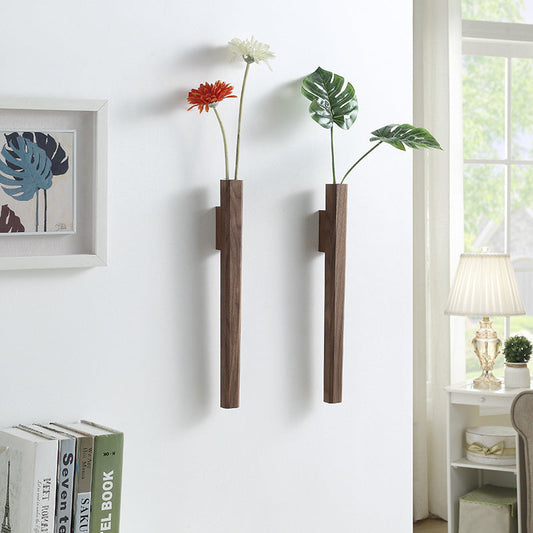 ZenBloom | Minimalist Floating Wall Vase Set – Elegant Hanging Flower Decor