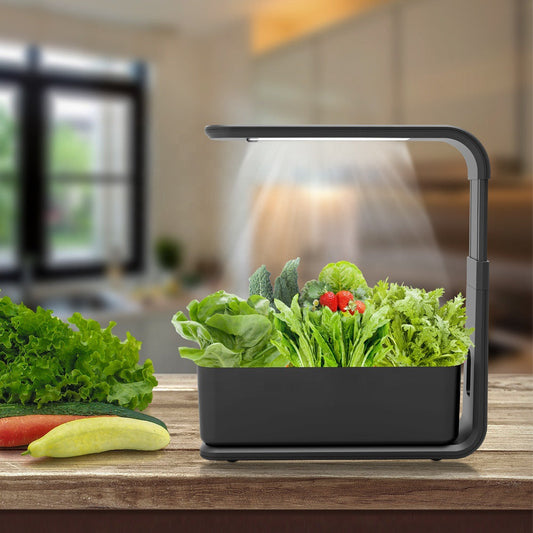 Indoor Smart Hydroponic Planter – Self-Watering Indoor Garden System for Healthy Plants