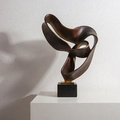 Vida Decorative Resin Sculpture – Modern Artistic Statement Piece for Home or Office