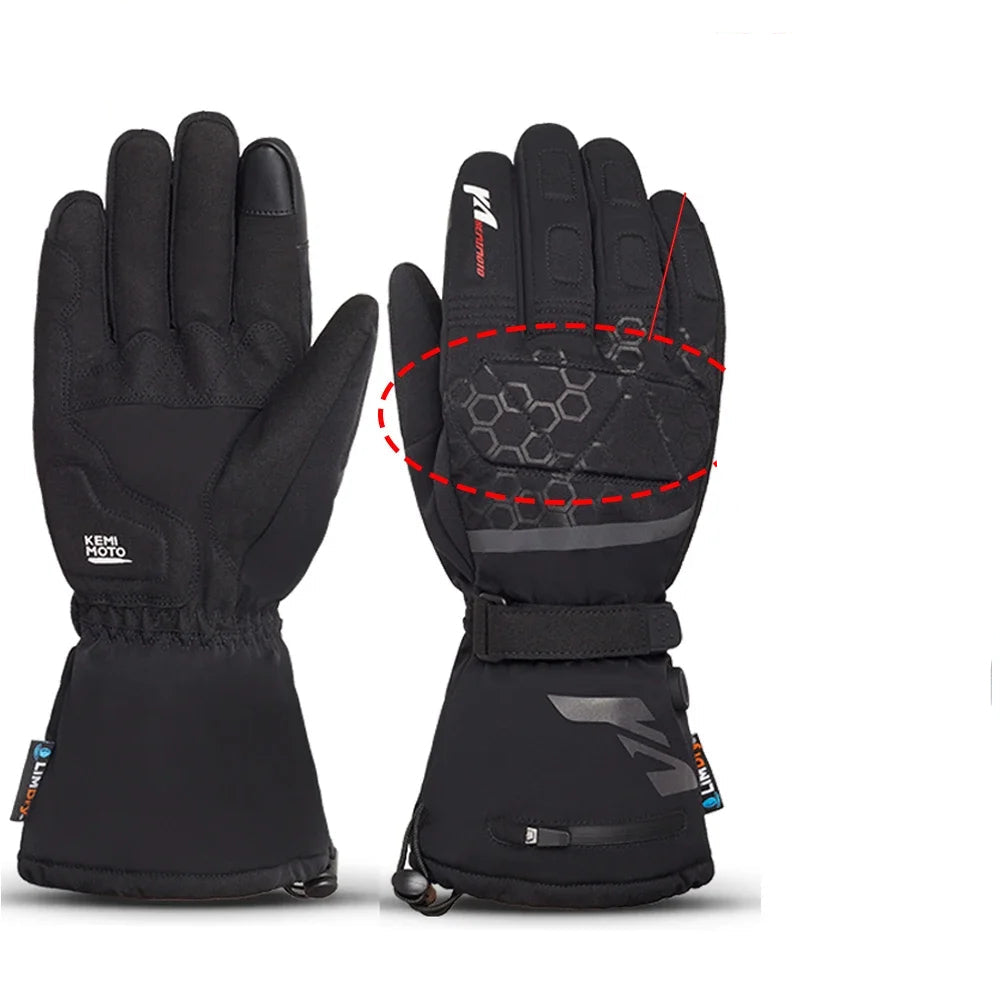Thermal Heated Gloves | Waterproof Rechargeable Winter Gloves
